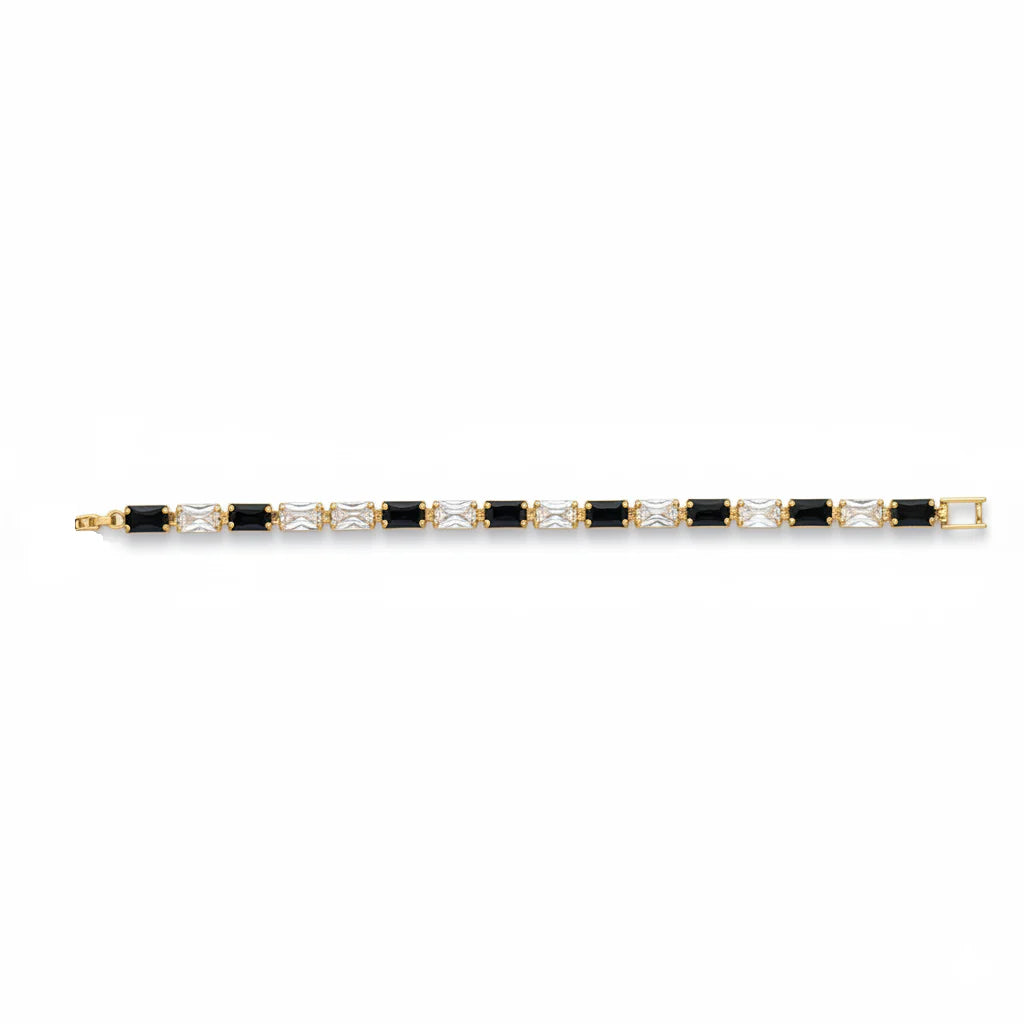 Crystal Elegance watch with bracelet