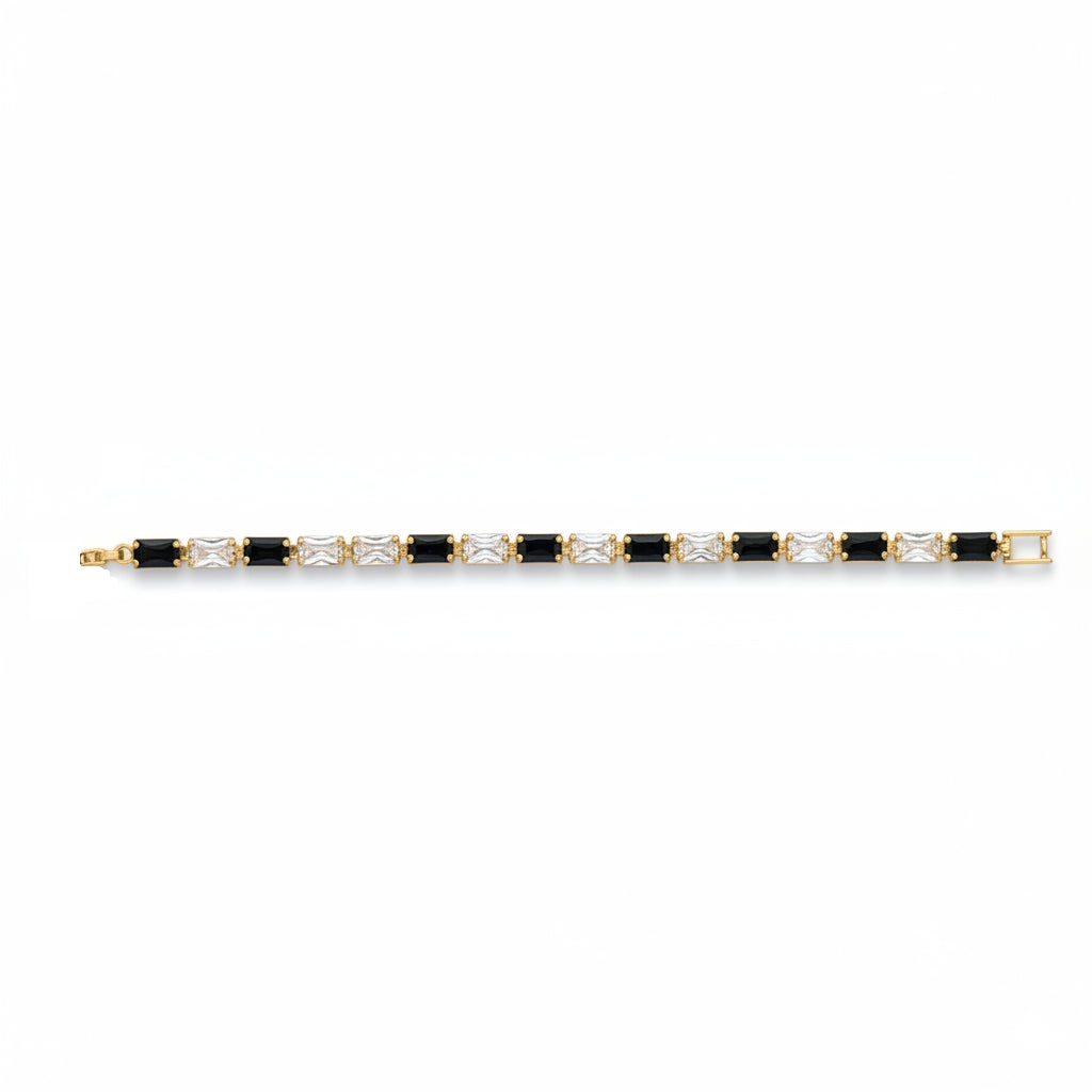 Crystal Elegance watch with bracelet