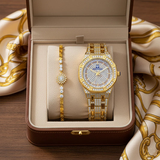Aurex watch with bracelet